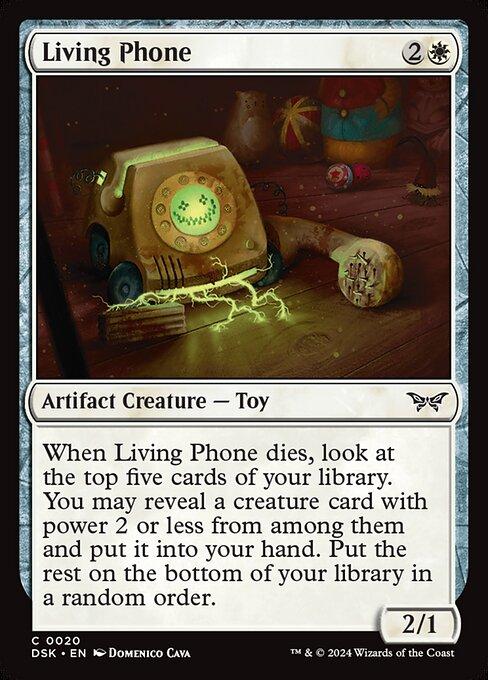 Magic the Gathering Card - Living Phone - MTG Circle