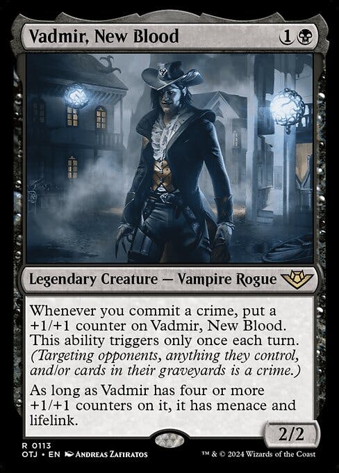 Magic the Gathering Card - Vadmir, New Blood - MTG Circle