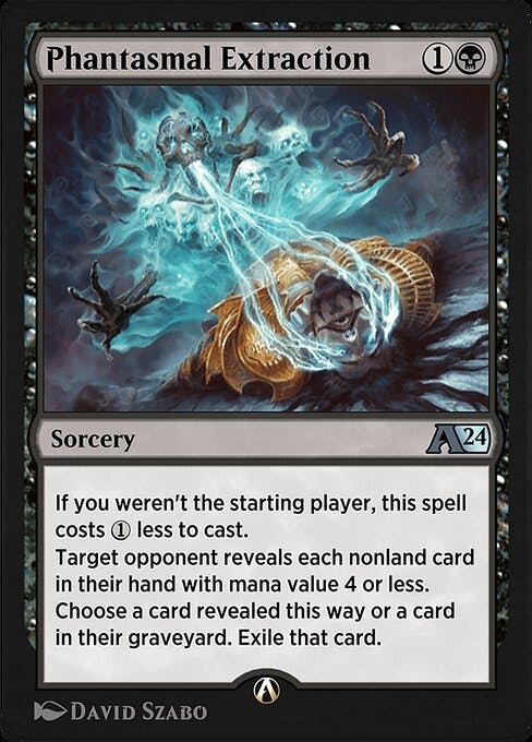 Magic the Gathering Card - Phantasmal Extraction - MTG Circle