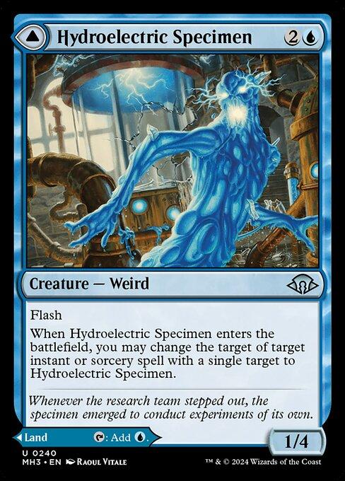 Magic the Gathering Card - Hydroelectric Specimen - MTG Circle