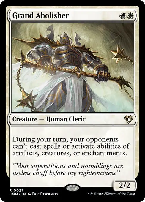 Magic the Gathering Card - Grand Abolisher - MTG Circle