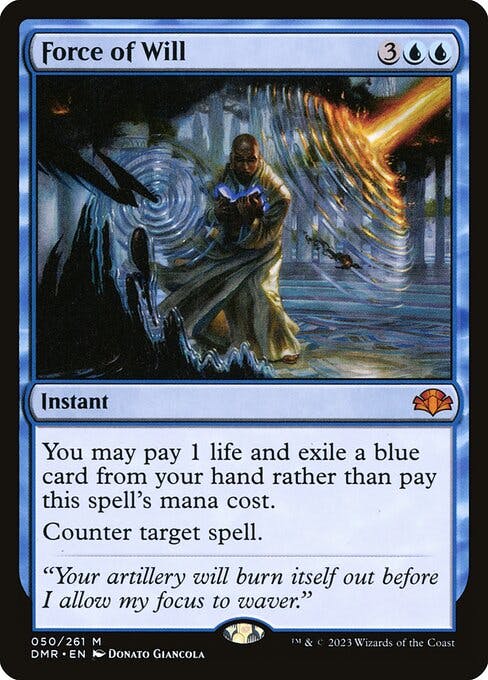 Magic the Gathering Card - Force of Will - MTG Circle