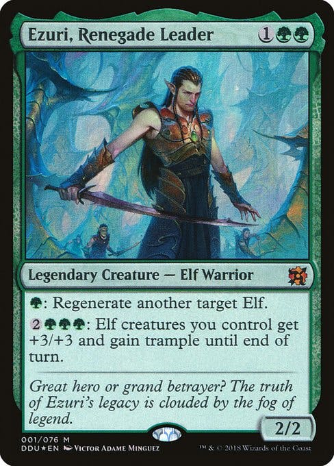 Magic the Gathering Card - Ezuri, Renegade Leader - MTG Circle