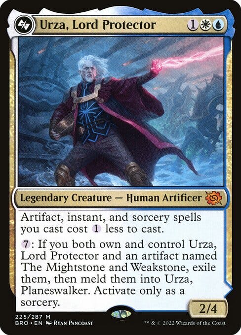 Magic the Gathering Card - Urza, Lord Protector - MTG Circle