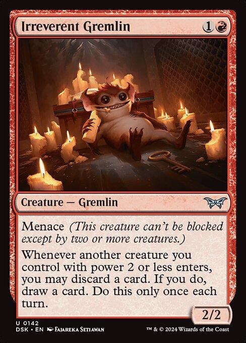 Magic the Gathering Card - Irreverent Gremlin - MTG Circle