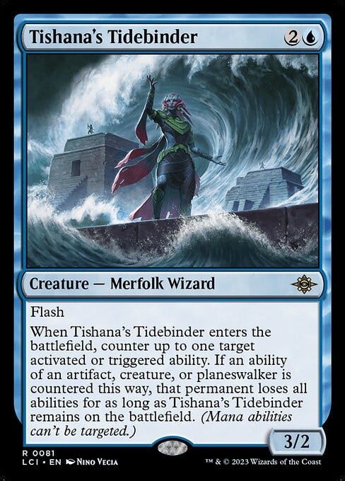 Magic the Gathering Card - Tishana's Tidebinder - MTG Circle