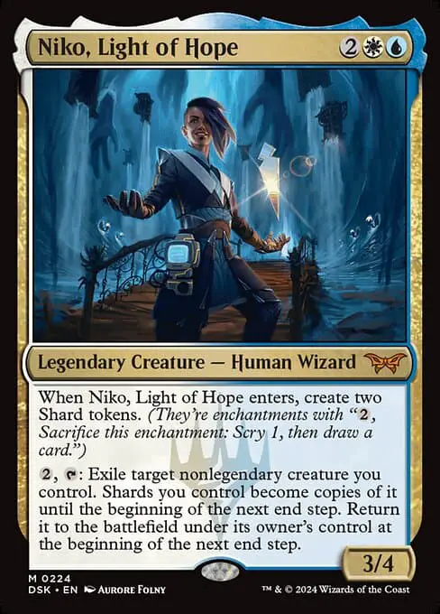 Magic the Gathering Card - Niko, Light of Hope - MTG Circle