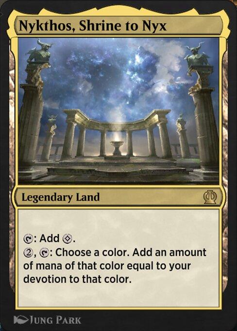 Magic the Gathering Card - Nykthos, Shrine to Nyx - MTG Circle