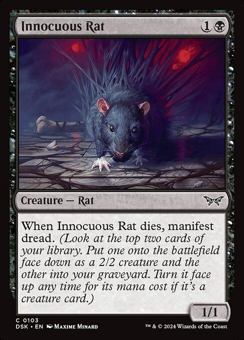 Magic the Gathering Card - Innocuous Rat - MTG Circle