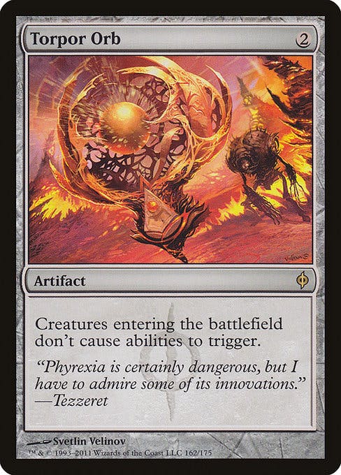 Magic the Gathering Card - Torpor Orb - MTG Circle