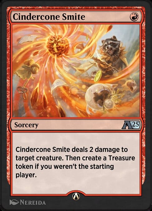 Magic the Gathering Card - Cindercone Smite - MTG Circle