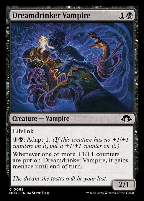 Magic the Gathering Card - Dreamdrinker Vampire - MTG Circle