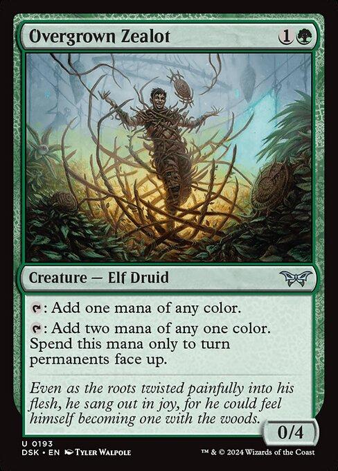 Magic the Gathering Card - Overgrown Zealot - MTG Circle