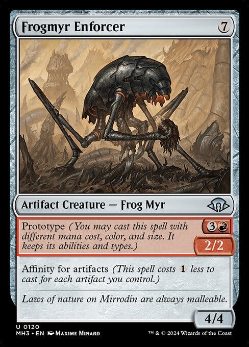 Magic the Gathering Card - Frogmyr Enforcer - MTG Circle