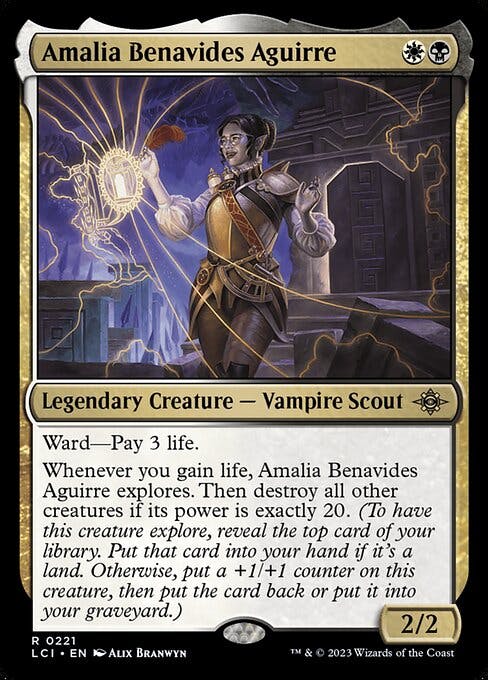 Magic the Gathering Card - Amalia Benavides Aguirre - MTG Circle