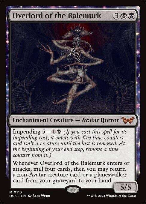 Magic the Gathering Card - Overlord of the Balemurk - MTG Circle