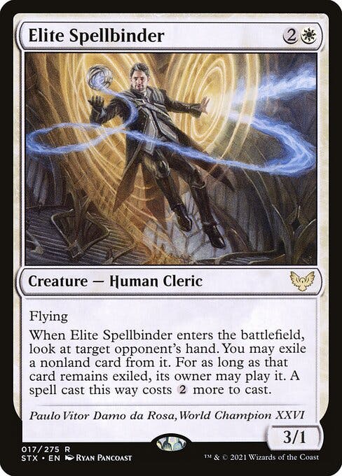 Magic the Gathering Card - Elite Spellbinder - MTG Circle