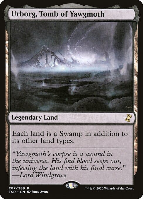 Magic the Gathering Card - Urborg, Tomb of Yawgmoth - MTG Circle