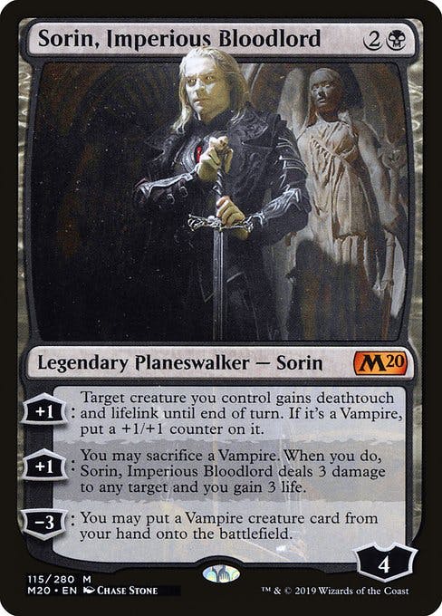 Magic the Gathering Card - Sorin, Imperious Bloodlord - MTG Circle
