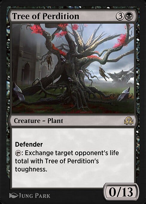 Magic the Gathering Card - Tree of Perdition - MTG Circle