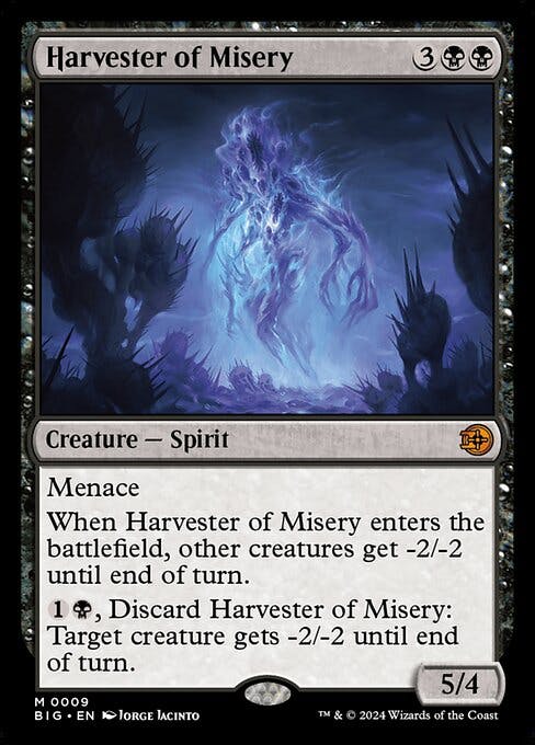 Magic the Gathering Card - Harvester of Misery - MTG Circle