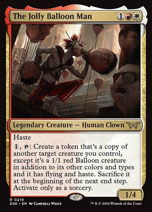 Magic the Gathering Card - The Jolly Balloon Man - MTG Circle