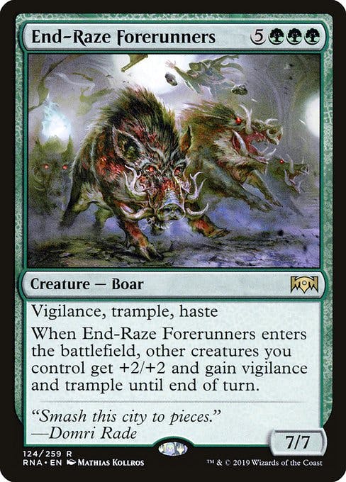 Magic the Gathering Card - End-Raze Forerunners - MTG Circle