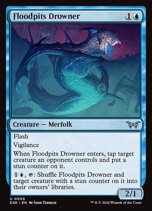 Magic the Gathering Card - Floodpits Drowner - MTG Circle