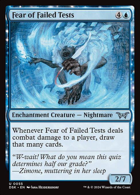 Magic the Gathering Card - Fear of Failed Tests - MTG Circle