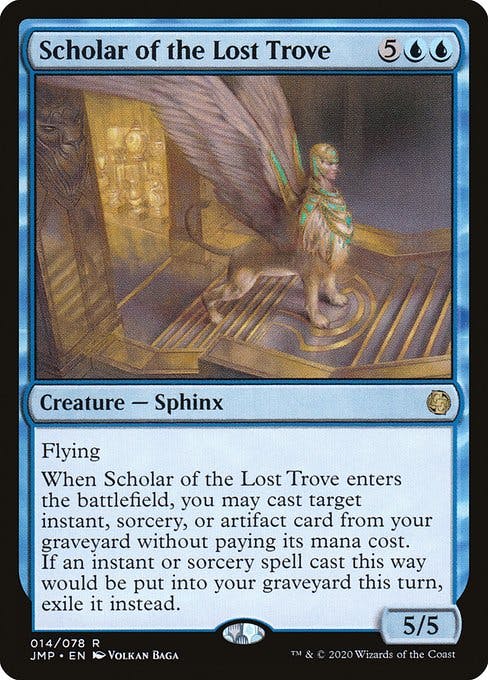 Magic the Gathering Card - Scholar of the Lost Trove - MTG Circle