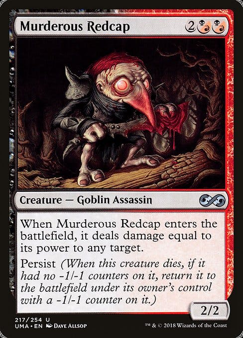 Magic the Gathering Card - Murderous Redcap - MTG Circle