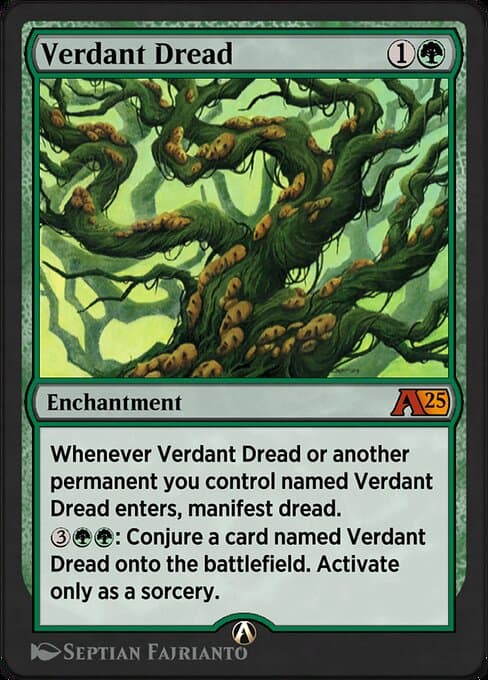 Magic the Gathering Card - Verdant Dread - MTG Circle