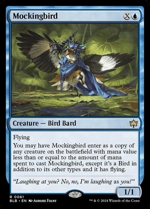 Magic the Gathering Card - Mockingbird - MTG Circle