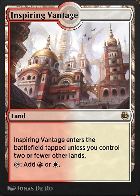 Magic the Gathering Card - Inspiring Vantage - MTG Circle