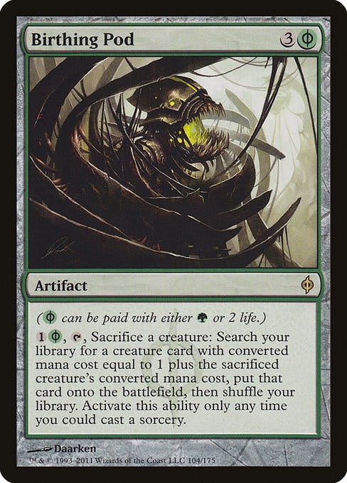 Magic the Gathering Card - Birthing Pod - MTG Circle