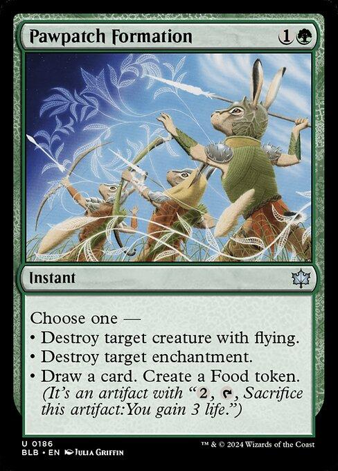 Magic the Gathering Card - Pawpatch Formation - MTG Circle