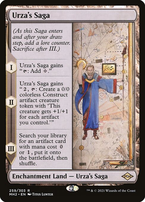 Magic the Gathering Card - Urza's Saga - MTG Circle