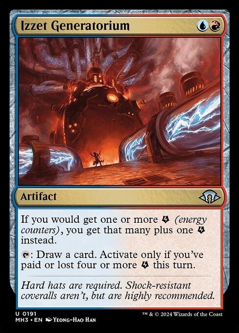 Magic the Gathering Card - Izzet Generatorium - MTG Circle