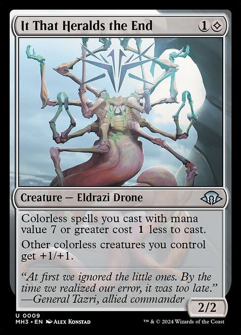 Magic the Gathering Card - It That Heralds the End - MTG Circle