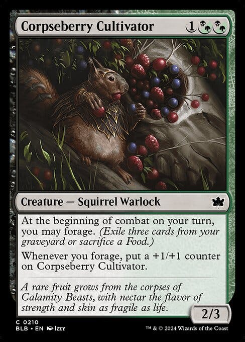 Magic the Gathering Card - Corpseberry Cultivator - MTG Circle