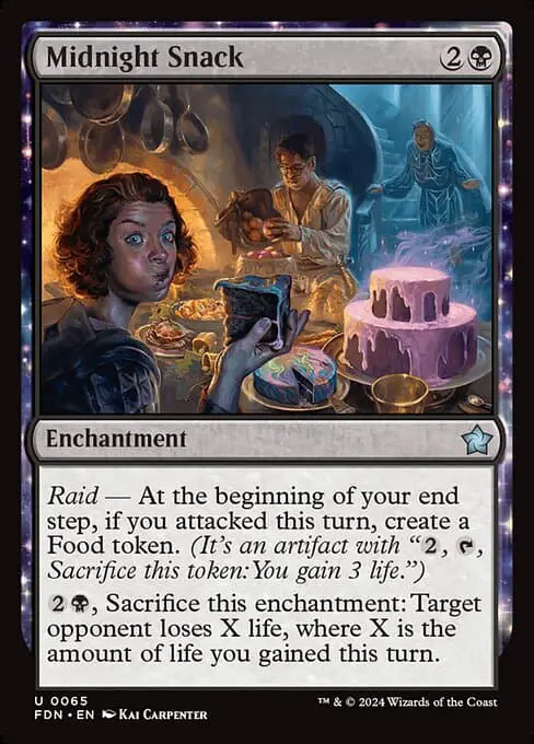 Magic the Gathering Card - Midnight Snack - MTG Circle