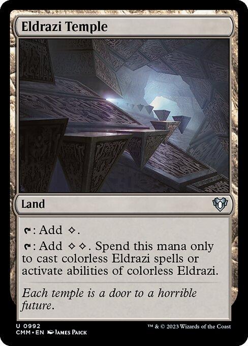 Magic the Gathering Card - Eldrazi Temple - MTG Circle