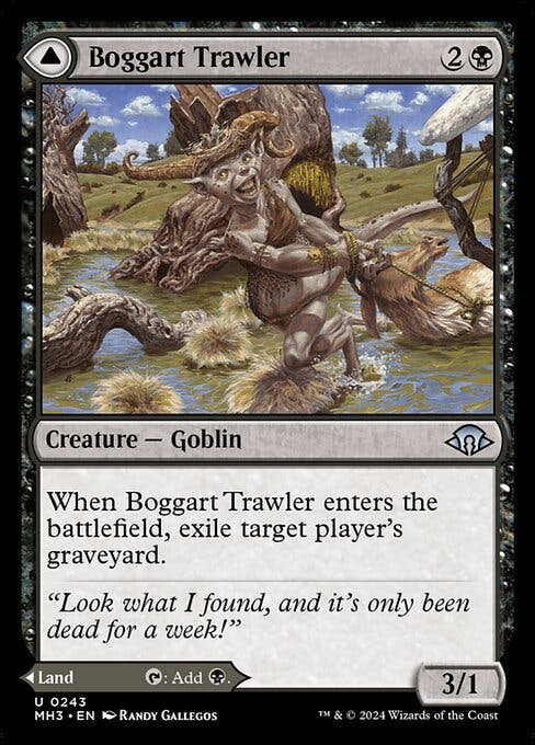 Magic the Gathering Card - Boggart Trawler - MTG Circle