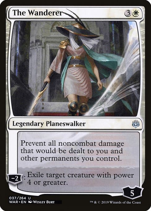 Magic the Gathering Card - The Wanderer - MTG Circle