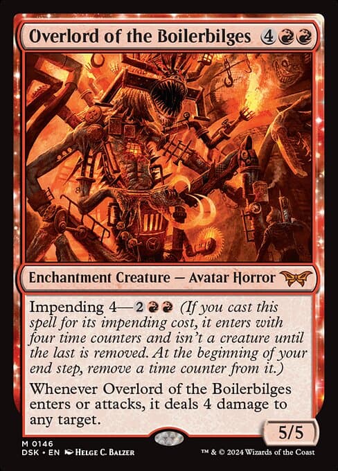 Magic the Gathering Card - Overlord of the Boilerbilges - MTG Circle