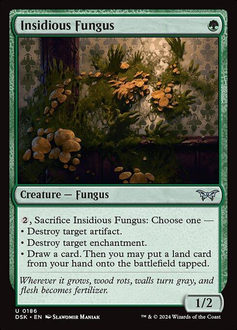 Magic the Gathering Card - Insidious Fungus - MTG Circle