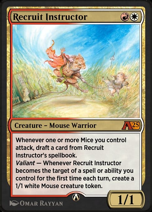 Magic the Gathering Card - Recruit Instructor - MTG Circle