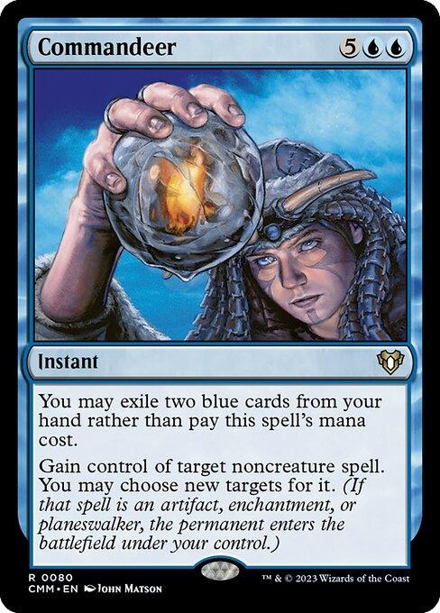 Magic the Gathering Card - Commandeer - MTG Circle