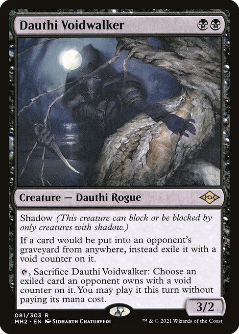 Magic the Gathering Card - Dauthi Voidwalker - MTG Circle