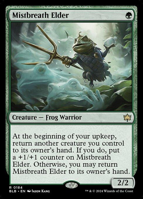 Magic the Gathering Card - Mistbreath Elder - MTG Circle